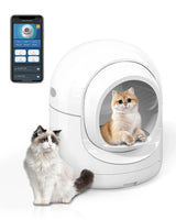85L Self-Cleaning Litter Box size comparison