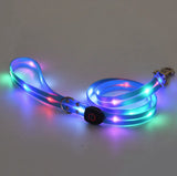 Rechargeable LED Pet Collar color options