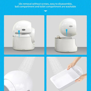 85L Self Cleaning Litter Box,Automatic Litter Box with App Control,Odor Removal,White