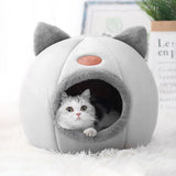 SnuggleNest Cave Bed plush interior close-up