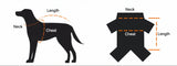 Reflective Dog Jacket color options