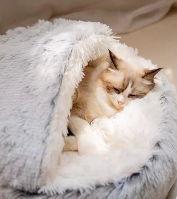 Semi-Closed Cat Bed Nest