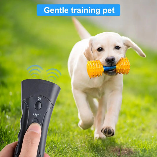 BarkGuard™ Ultrasonic Dog Training Device – Anti-Barking & Behavior Correction