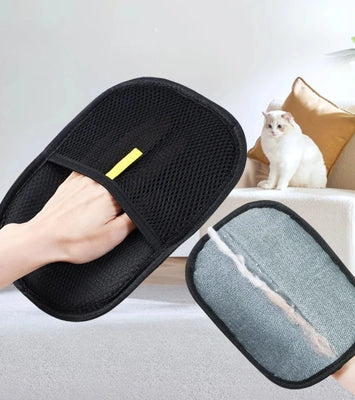 FurFree™ Pet Hair Remover Glove – Portable & Washable De-Shedding Mitt for Clothes & Furniture