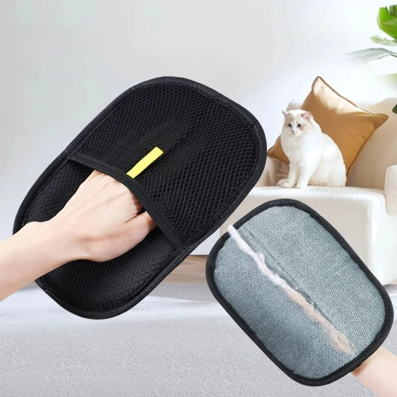 FurFree™ Pet Hair Remover Glove – Portable & Washable De-Shedding Mitt for Clothes & Furniture