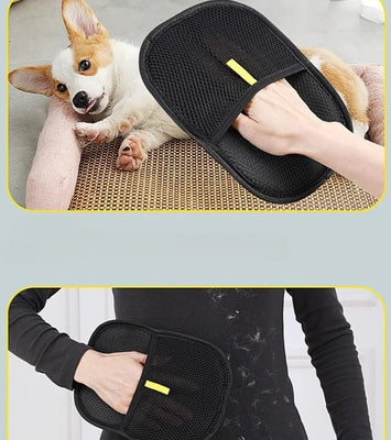 FurFree™ Pet Hair Remover Glove – Portable & Washable De-Shedding Mitt for Clothes & Furniture
