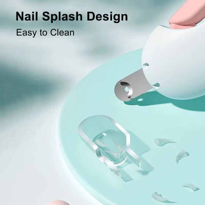 TrimGuard Nail Clippers ergonomic handle grip