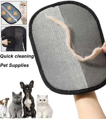 FurFree™ Pet Hair Remover Glove – Portable & Washable De-Shedding Mitt for Clothes & Furniture