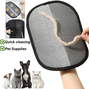 FurFree™ Pet Hair Remover Glove – Portable & Washable De-Shedding Mitt for Clothes & Furniture