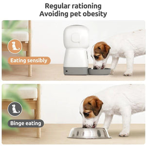 SmartSwirl™ Wi‑Fi Enabled Auto Pet Feeder (3.5L Capacity) - FurVenity
