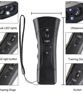 BarkGuard™ Ultrasonic Dog Training Device – Anti-Barking & Behavior Correction