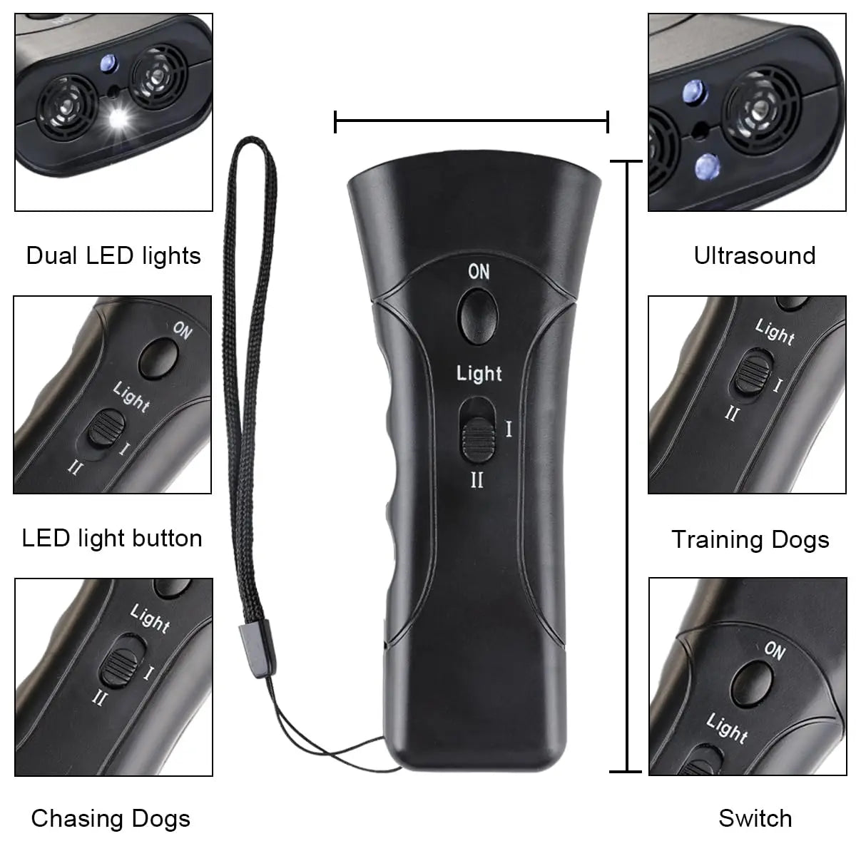 BarkGuard™ Ultrasonic Dog Training Device – Anti-Barking & Behavior Correction
