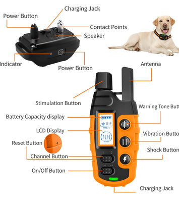 ProRange™ 3300Ft Waterproof Remote Dog Training Collar