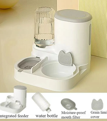 PawServe™ 2-in-1 Automatic Pet Feeder & Water Dispenser – For Cats & Dogs