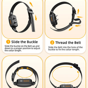 ROJECO SmartCharge™ Digital Dog Training Collar – Remote, Rechargeable & Waterproof