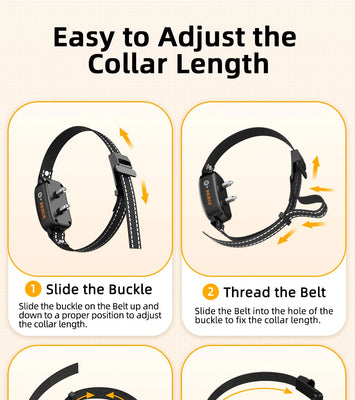 ROJECO SmartCharge™ Digital Dog Training Collar – Remote, Rechargeable & Waterproof