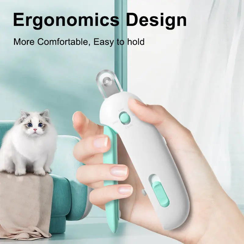TrimGuard Nail Clippers bristle close-up