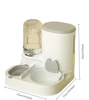 PawServe™ 2-in-1 Automatic Pet Feeder & Water Dispenser – For Cats & Dogs