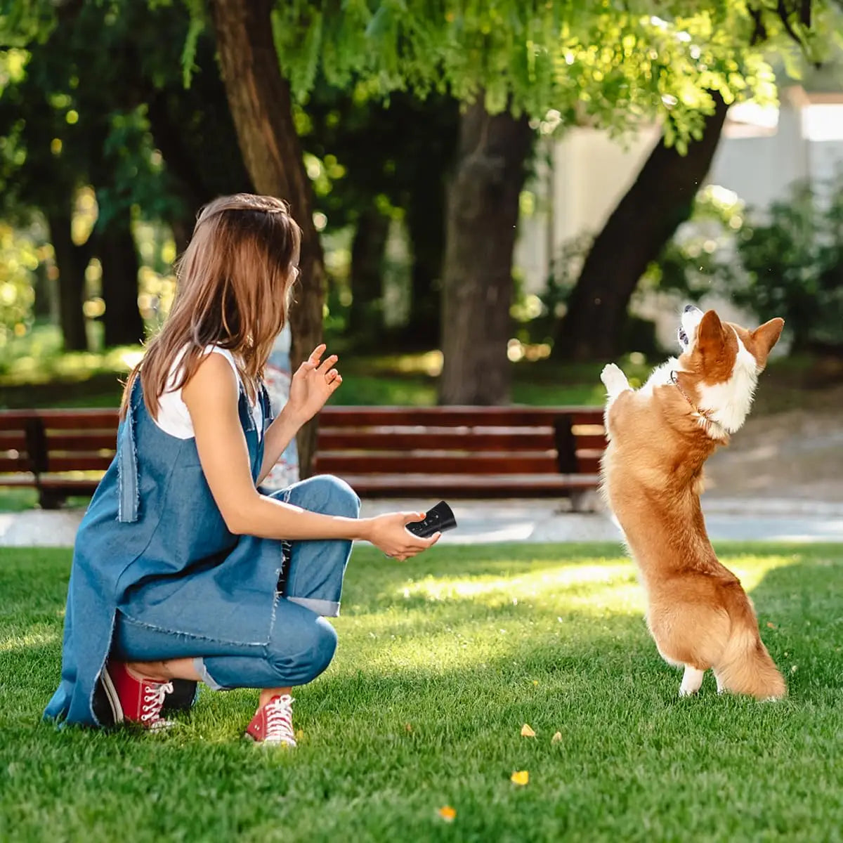 BarkGuard™ Ultrasonic Dog Training Device – Anti-Barking & Behavior Correction