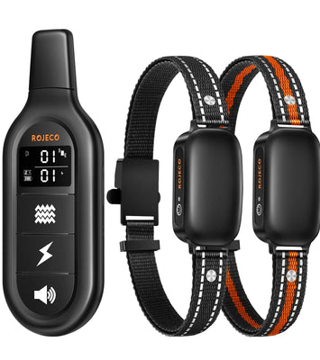 ROJECO SmartCharge™ Digital Dog Training Collar – Remote, Rechargeable & Waterproof