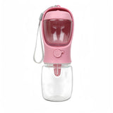 Portable Pet Water & Food Bottle packaging