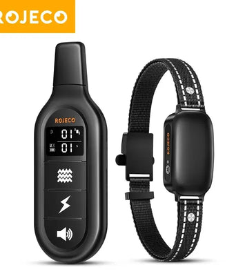 ROJECO SmartCharge™ Digital Dog Training Collar – Remote, Rechargeable & Waterproof