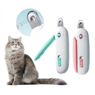 TrimGuard Nail Clippers in use on pet fur