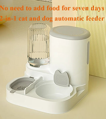 PawServe™ 2-in-1 Automatic Pet Feeder & Water Dispenser – For Cats & Dogs
