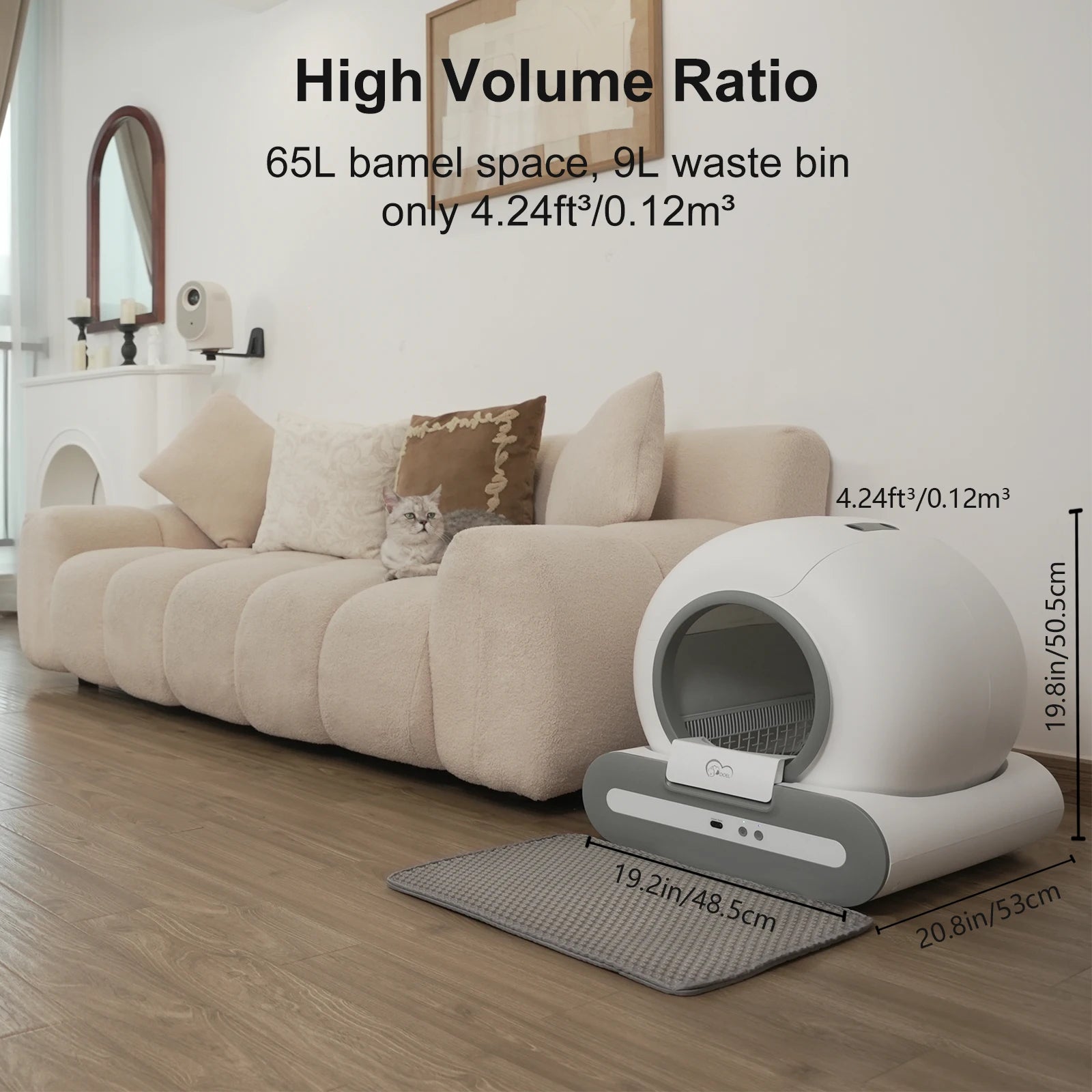 CleanPaw™ Self-Cleaning Automatic Litter Box