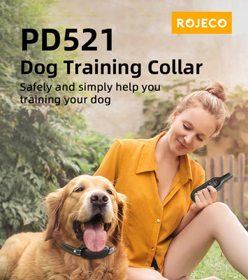 ROJECO SmartCharge™ Digital Dog Training Collar – Remote, Rechargeable & Waterproof