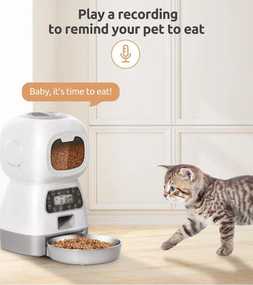 SmartSwirl™ Wi‑Fi Enabled Auto Pet Feeder (3.5L Capacity)