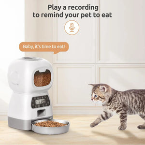 SmartSwirl™ Wi‑Fi Enabled Auto Pet Feeder (3.5L Capacity)
