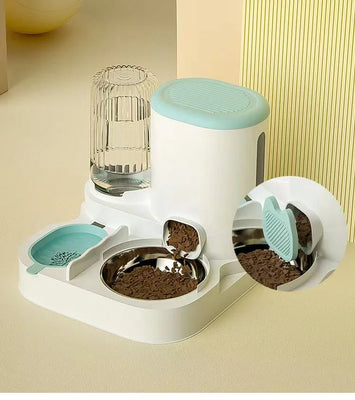 PawServe™ 2-in-1 Automatic Pet Feeder & Water Dispenser – For Cats & Dogs