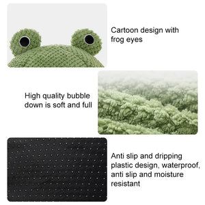 Froggo Cuddle Cave™ Plush Pet Bed - FurVenity