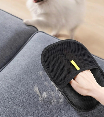 FurFree™ Pet Hair Remover Glove – Portable & Washable De-Shedding Mitt for Clothes & Furniture