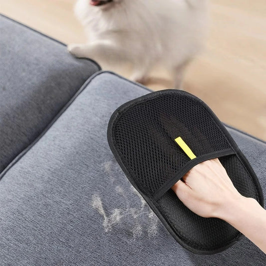 FurFree™ Pet Hair Remover Glove – Portable & Washable De-Shedding Mitt for Clothes & Furniture