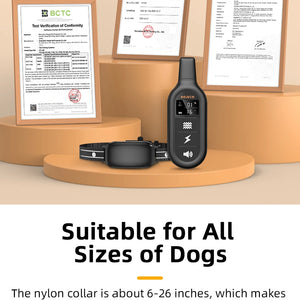 ROJECO SmartCharge™ Digital Dog Training Collar – Remote, Rechargeable & Waterproof