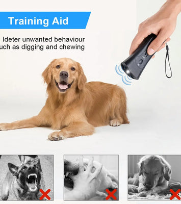 BarkGuard™ Ultrasonic Dog Training Device – Anti-Barking & Behavior Correction