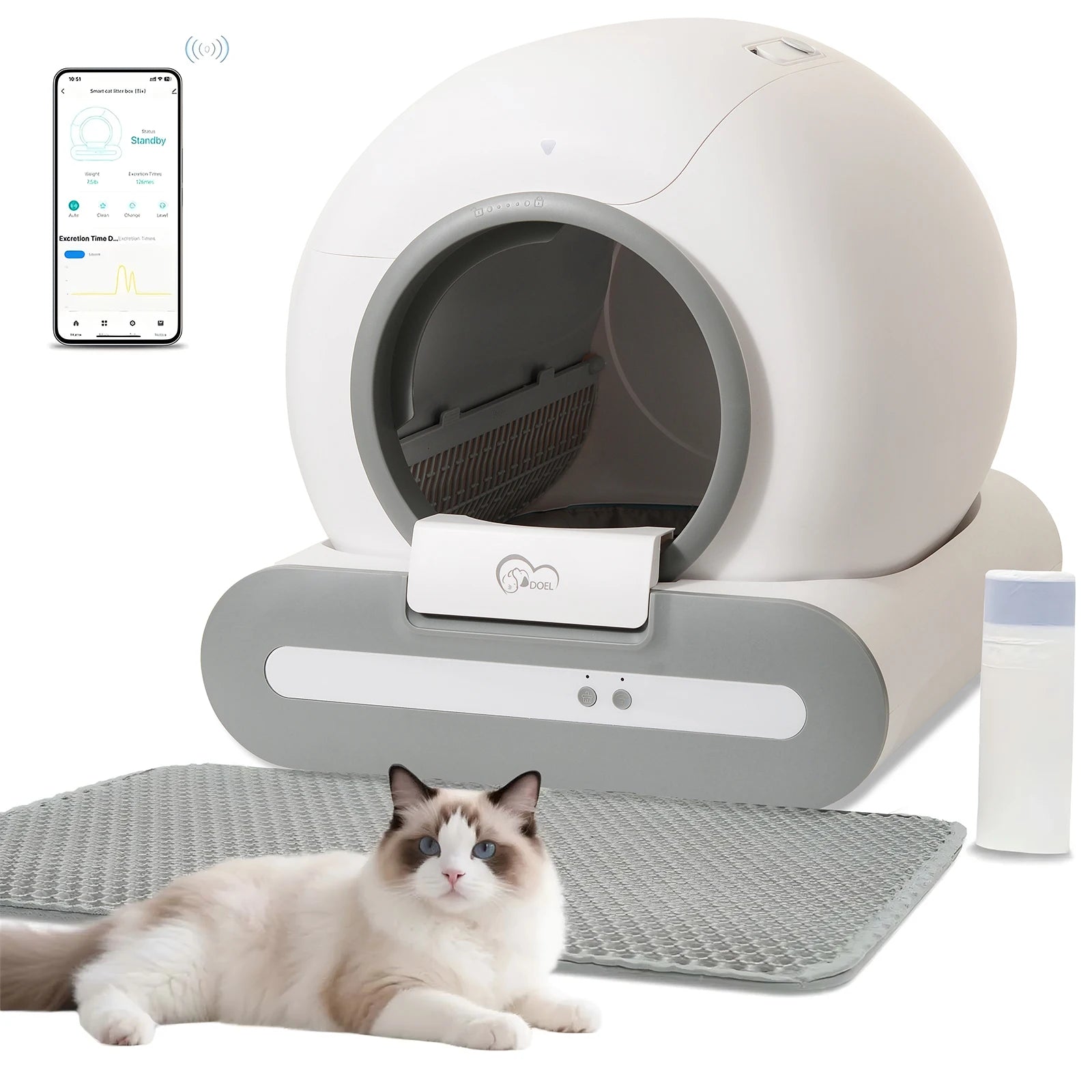 CleanPaw™ Self-Cleaning Automatic Litter Box