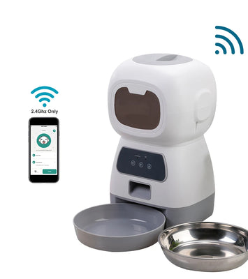 SmartSwirl™ Wi‑Fi Enabled Auto Pet Feeder (3.5L Capacity)