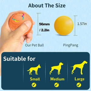 PawBounce™ Smart Interactive Dog Toy Ball - FurVenity