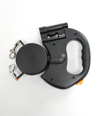 2-in-1 Retractable Dog Harness for Dual Dogs – Tangle-Free Walking Solution