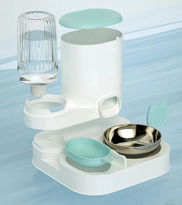 PawServe™ 2-in-1 Automatic Pet Feeder & Water Dispenser – For Cats & Dogs