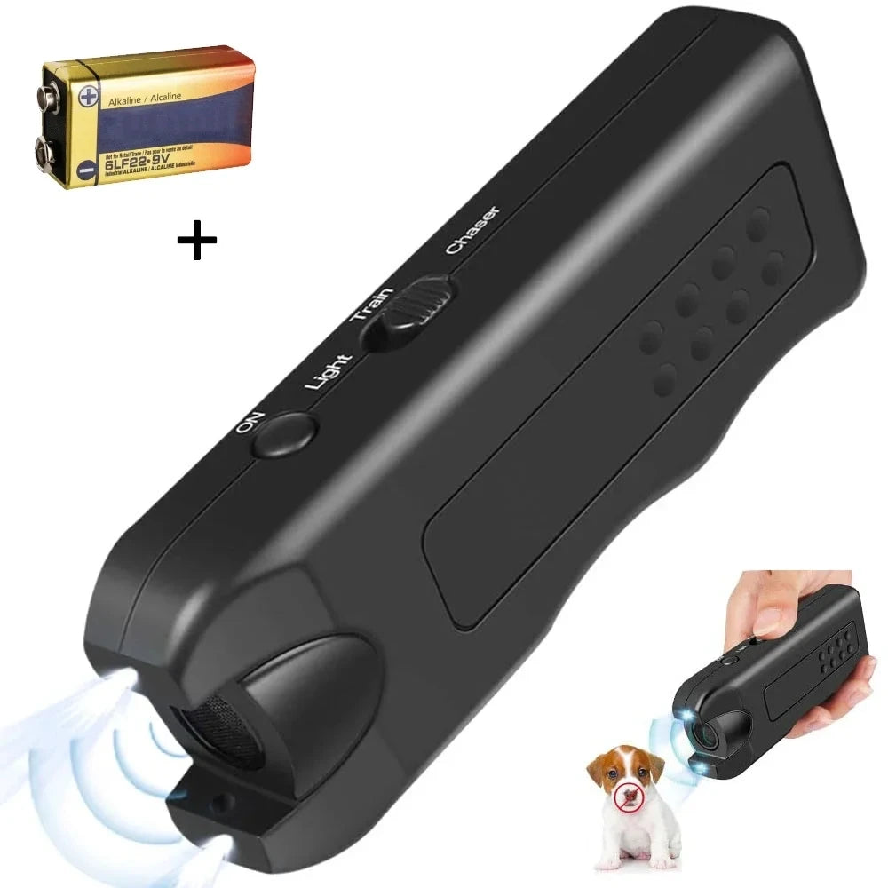 BarkGuard™ Ultrasonic Dog Training Device – Anti-Barking & Behavior Correction
