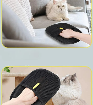 FurFree™ Pet Hair Remover Glove – Portable & Washable De-Shedding Mitt for Clothes & Furniture