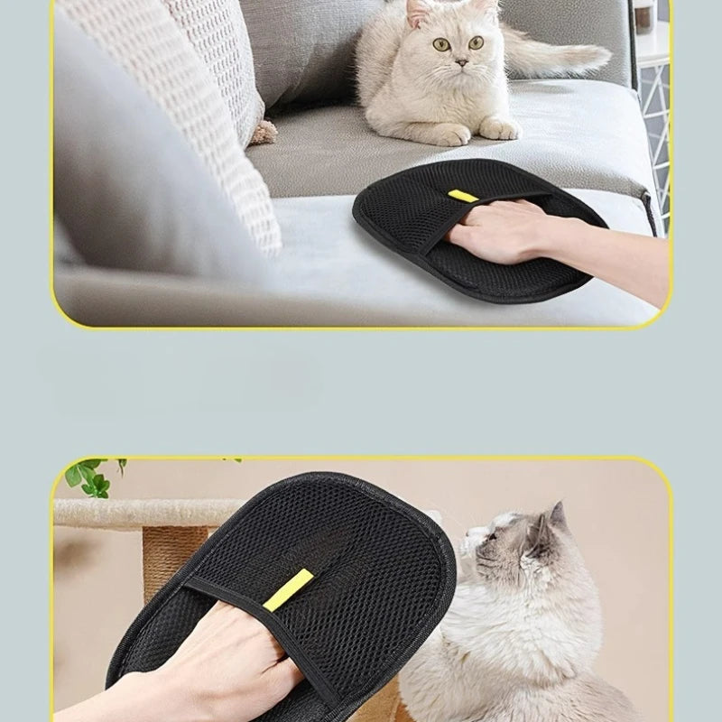 FurFree™ Pet Hair Remover Glove – Portable & Washable De-Shedding Mitt for Clothes & Furniture
