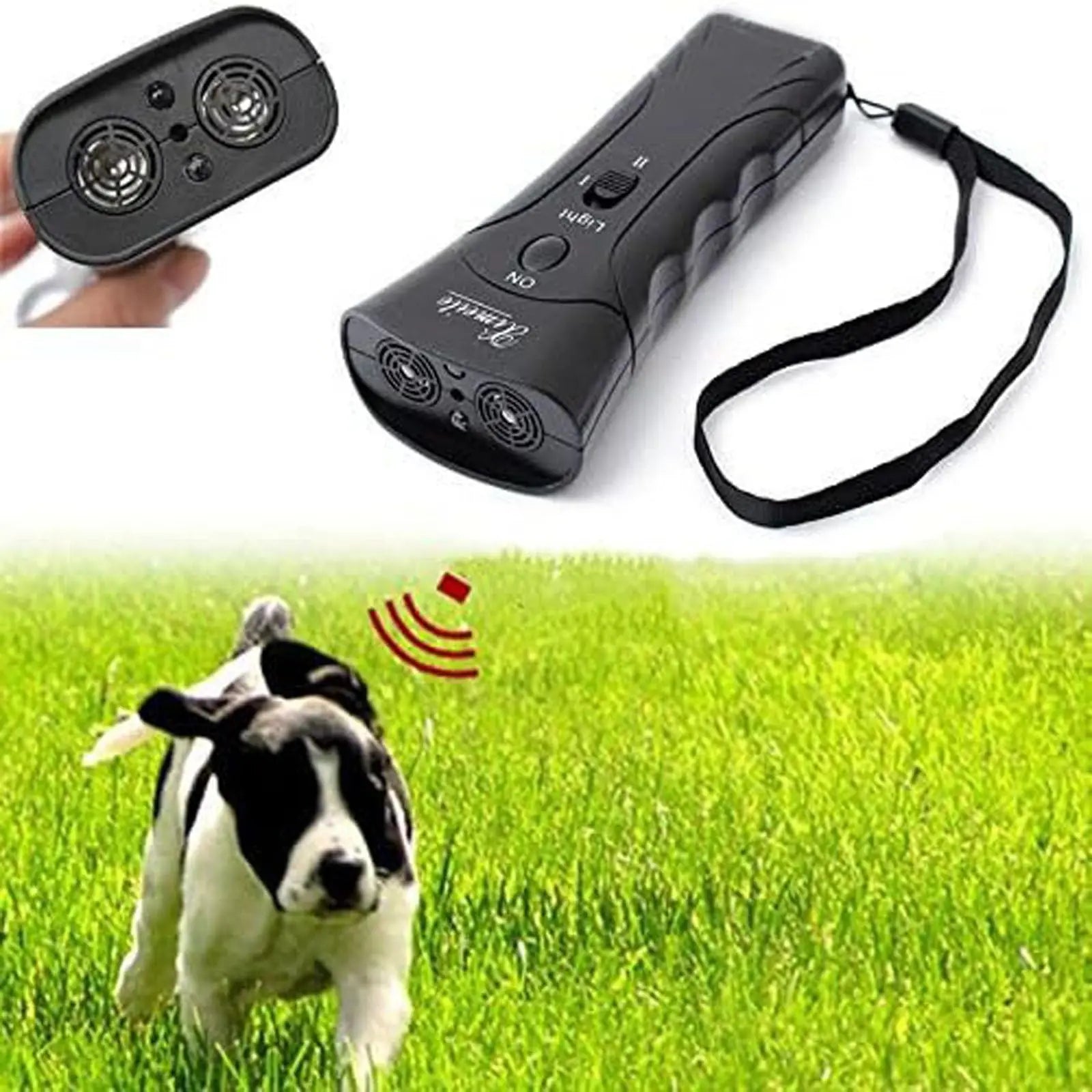 BarkGuard™ Ultrasonic Dog Training Device – Anti-Barking & Behavior Correction