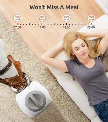 SmartSwirl™ Wi‑Fi Enabled Auto Pet Feeder (3.5L Capacity)