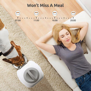SmartSwirl™ Wi‑Fi Enabled Auto Pet Feeder (3.5L Capacity)