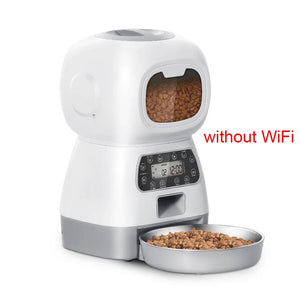 SmartSwirl™ Wi‑Fi Enabled Auto Pet Feeder (3.5L Capacity) - FurVenity